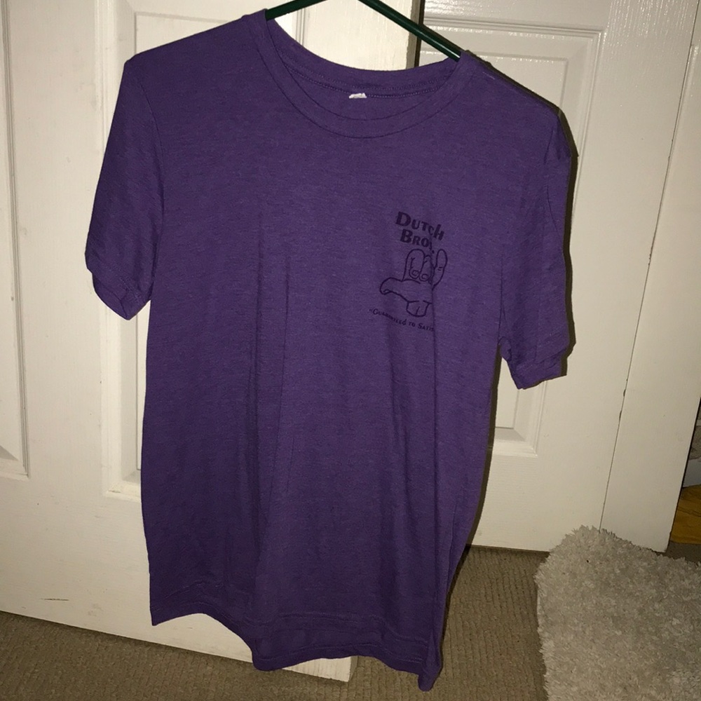 vintage looking dutch bros shirt